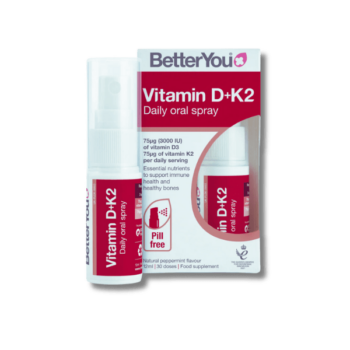 BetterYou Dlux+ Vitamin D + K2 Oral Spray 12ml