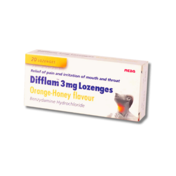 Difflam 3mg Lozenges Orange & Honey Flavour