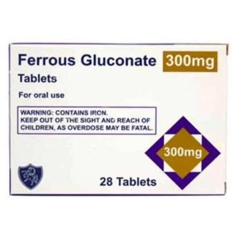 Ferrous Gluconate 300mg - 28 Tablets