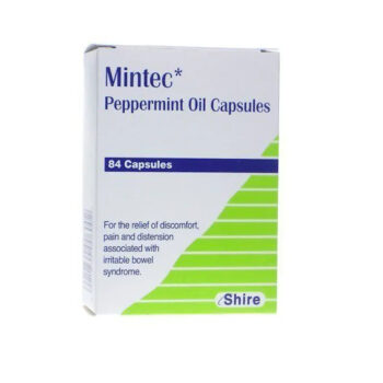 Mintec Peppermint Oil For IBS Relief – 84 Capsules