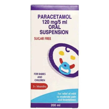 Paracetamol Suspension 120mg/5ml 200ml