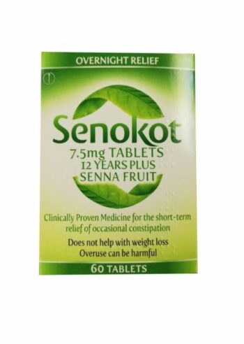Senokot 7.5mg 12 Years Plus 60 Tablets
